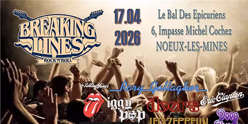 Breaking Lines au Bal des Epicuriens