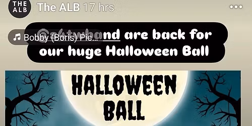 Halloween Party | upstairs @ The Alb with S4tw + Sax