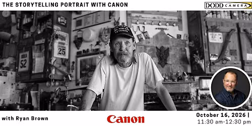 The Story Telling Portrait with Canon