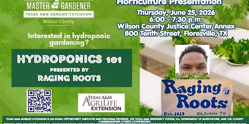 WCEMG June Monthly Meeting & Horticulture Presentation