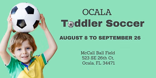 Ocala Toddler Soccer