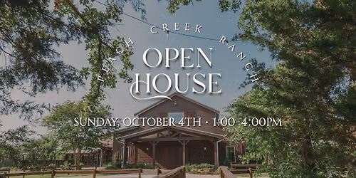 Peach Creek Ranch Fall Open House