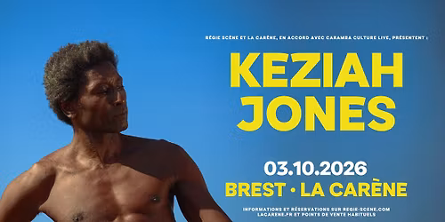 KEZIAH JONES @ La Car\u00e8ne