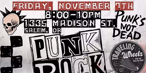 Open Skate for All Punk Rock Night