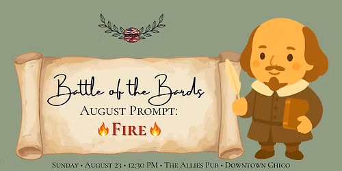 \ud83d\udcdc Battle of the Bards | August Prompt: Fire