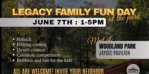Legacy Family Fun Day at the Park
