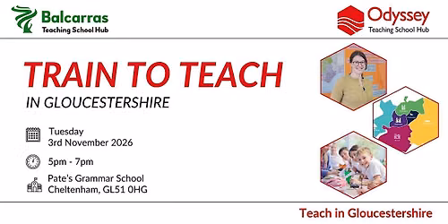 Train to Teach in Gloucestershire information evening