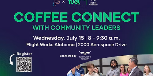 YP of MOB Coffee Connect with FuelAL Interns and Community Leaders
