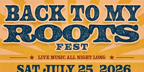 BACK TO MY ROOTS FEST 2026