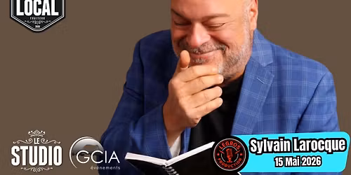 Souper spectacle Sylvain Larocque