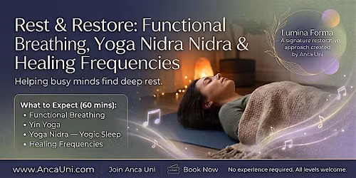Rest & Restore: Yoga Nidra Meditation & Functional Breathing
