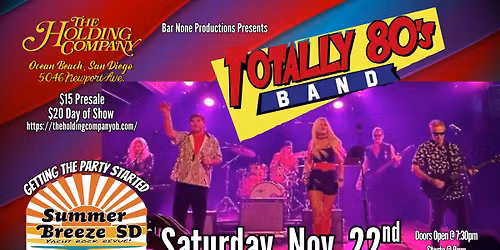 Decades On the Dance Floor: Totally 80s and Summer Breeze SD 