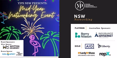 YIPs NSW Presents: Mid Year Networking Event