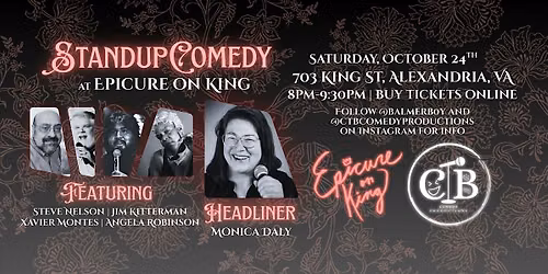 Standup Comedy at Epicure on King