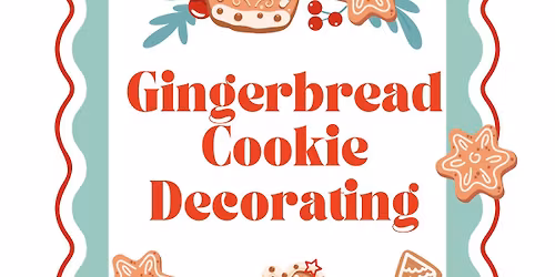 Gingerbread Cookie Decorating