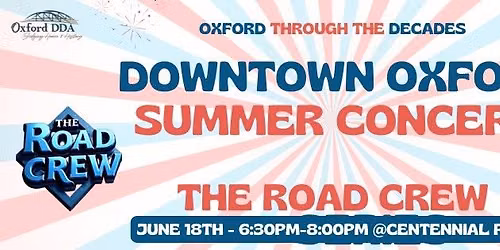 Summer Concert Series Kick-Off w\/ The Road Crew! 