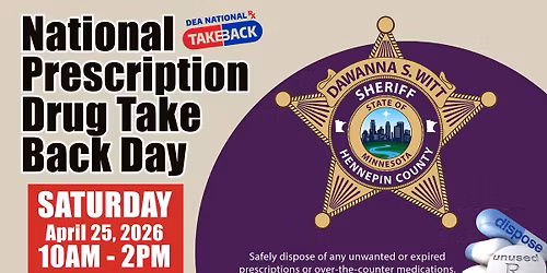 National Prescription Drug Take Back Day - Maple Grove