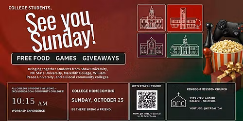 College Homecoming Worship Service