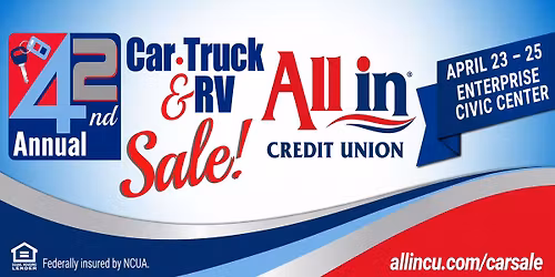 42nd Annual Car All In Credit Union Car, Truck & RV Sale