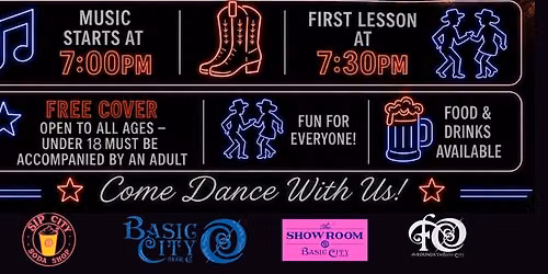 Hometown Line Dancing Pop Up Event at The Foundry!