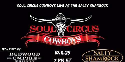 Soul Circus Cowboys LIVE at the Salty Shamrock