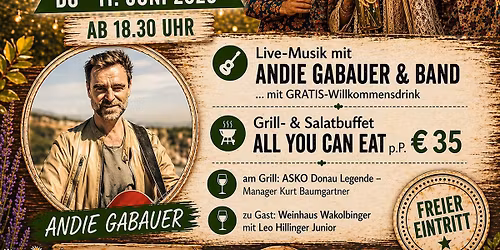 Das Landhof Sommerfest mit Andie Gabauer