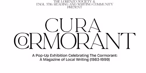 Cura Cormorant: A Pop-Up Exhibition