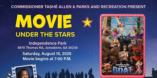 Movie Under the Stars: Goat