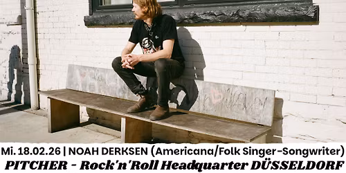 NOAH DERKSEN (Americana\/Folk Singer-Songwriter)