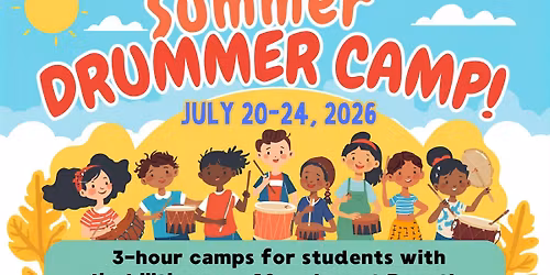 Summer Drummer Camp 2026