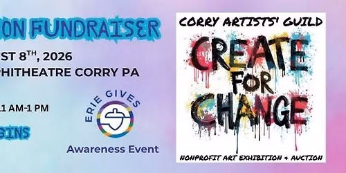 Create for Change Art Exhibition & Auction Fundraiser