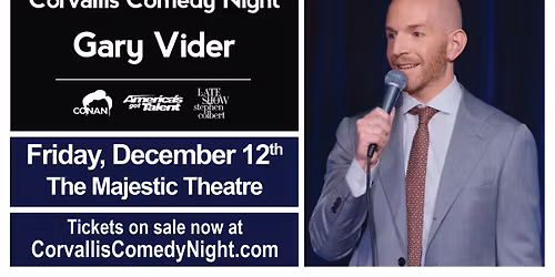 Corvallis Comedy Night with Gary Vider