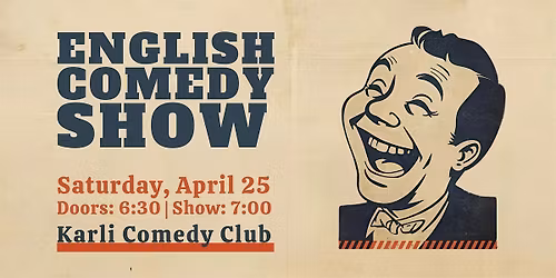 Stand-Up Saturday - English Comedy Show in Leipzig