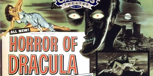 \ud83e\udddb\u200d\u2642\ufe0f HAMMER HORROR HAVOC: HORROR OF DRACULA (1958) | Campus Theatre Delirium!