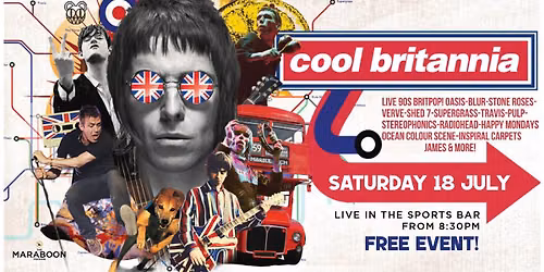 COOL BRITANNIA: LIVE AT THE BOON