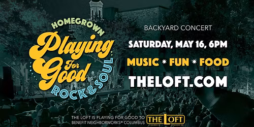 Playing for Good: Rock & Soul Concert