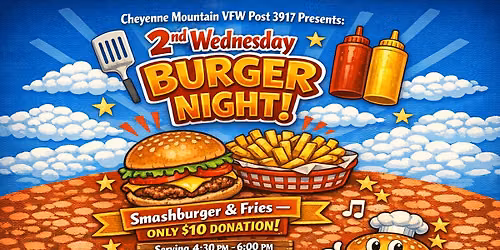 Burger night - Every 2nd Wednesday