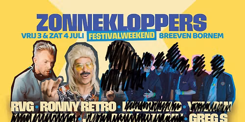 Zonnekloppers Festivalweekend 2026