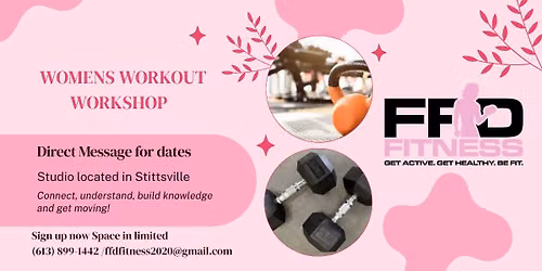 Womens Workout Workshops at FFD Fitness Studio, Sat, Oct 10