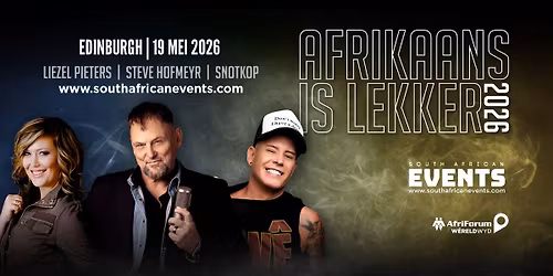 Afrikaans is Lekker Edinburgh 2026