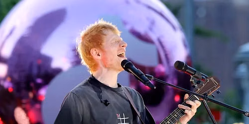 Ed Sheeran At MetLife Stadium