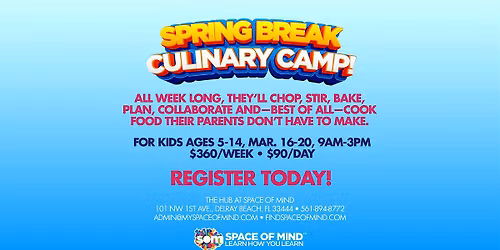Spring Break Culinary Camp