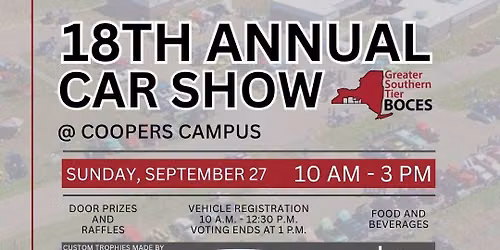 Annual Car Show at GST BOCES Coopers Campus
