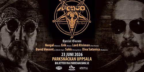 Venom (UK) - Welcome to Hell | Parksn\u00e4ckan Uppsala