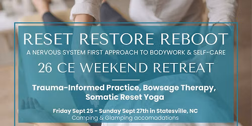 RESET RESTORE REBOOT 26CE Retreat