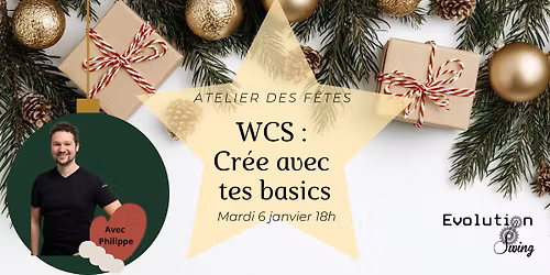 Atelier des F\u00eates WCS : Cr\u00e9e avec tes basics avec Philippe Berne
