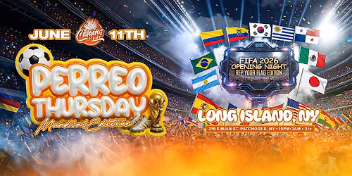 Perreo Thursday: Mundial Edition | FIFA 2026 Opening Night