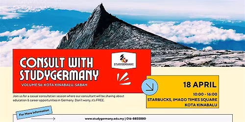 [SABAH] How To Study In Germany - A casual session with StudyGermany