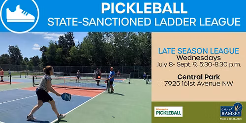 Ramsey State-Sanctioned Pickleball Ladder League 