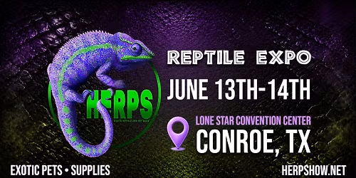 HERPS Conroe Exotic Reptile and Pet Show